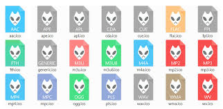 Foobar Flat File Association Icons By