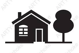 House With Tree Svg File For Cricut