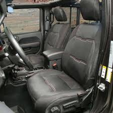 Neoprene Seat Cover Set Black Black