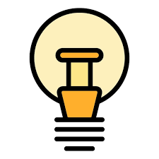 New Smart Lightbulb Icon Outline New