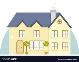 Two Story House Icon Royalty Free