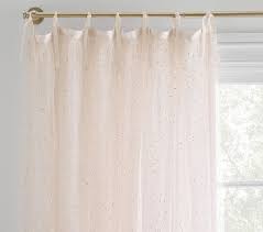 Shimmer Tulle Curtain Pottery Barn Kids