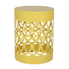 Noble House Holt Yellow Cylindrical