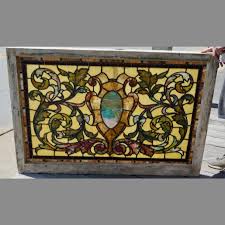 Amazing Antique Leaded Stained Glass