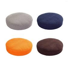 Breathable Round Round Stool Covers For