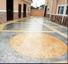 Stamped Concrete Flooring In Corporate