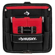 Husky 7 In 3 Pocket Clip On Tool Belt