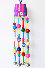 Beaded Wind Chimes Kids Crafts Fun