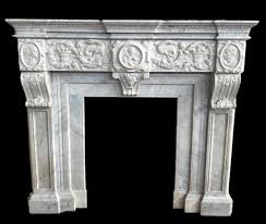 Italian Neoclassical Imperial Fireplace