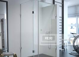 Hotel Glass Shower Door Folded Shower