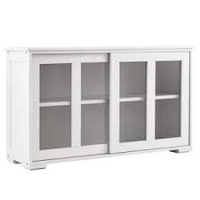 White Kitchen Cabinet Buffet Sideboard