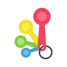 Measuring Spoons Clipart Colorful