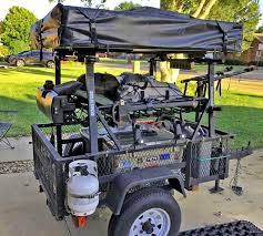 Utility Trailer Camper Camping Gear