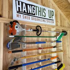 Garden Shed Tool Rack