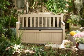 Garden Storage Bench Outdoor Storage