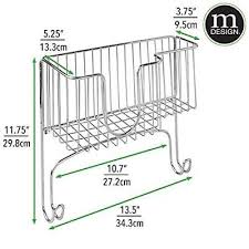 Mdesign Ironing Board Holder With Stora