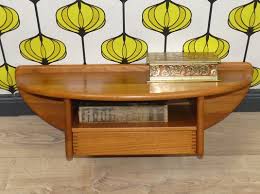 Vintage Teak Console Table From