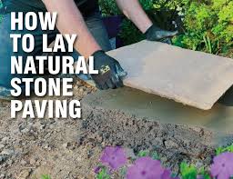 Natural Stone Paving Patio