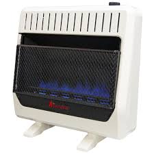Blue Flame Heater With Base And Blower