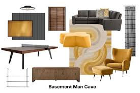 Fun Hangout Space With Masculine Vibes
