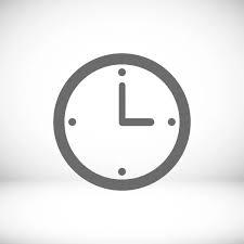 Clock Flat Icon Stock Vector By Simva