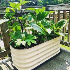 Patio Raised Bed With Plastic Base