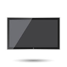 Flat Tv Icon For Web And App Design