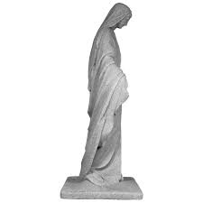 34 38 Resin Virgin Mary Statuary Granite Emsco