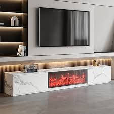 70 9 Electric Fireplace Wood Storage