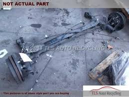 2010 toyota corolla beam axle rr