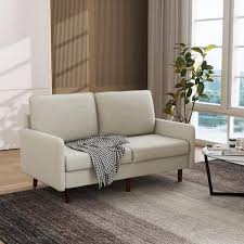 2 Seater Wood Legs Sofa