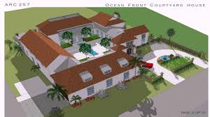 Floor Plans With Courtyard In Middle