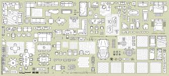 Vrová Grafika Floor Plan Icons Set