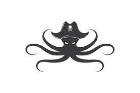 Octopus Icon Logo Vector Ilration