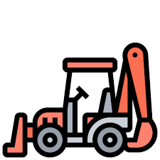Backhoe Meticulous Lineal Color Icon