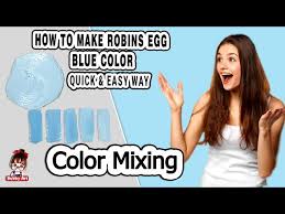 Color Matching Robins Egg Blue