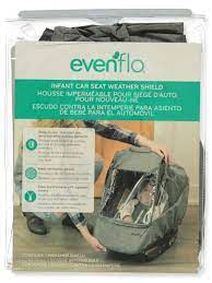 Evenflo Infant Car Seat Weather Shield And Rain Cover Grey Melange