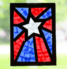 Patriotic Craft Window Decorations For Kids
