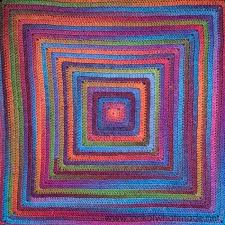 Continuous Crochet Baby Blanket