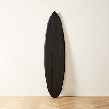 Ma Decorative Black Surfboard