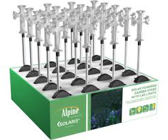 Solar Cross Garden Stake Tray Pack Of