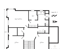 Farmhouse Master Bathroom Floor Plan 2
