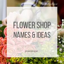 Flower Names And Logo Ideas