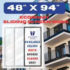 48 X 94 Economy Sliding Screen Door