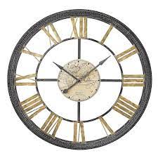 Roman Numerals Quartz Wall Clock C4801