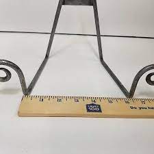 Vntg Rustic Wall Mount Wrought Iron
