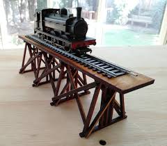 Oo Scale Modular Wooden Trestle Bridge