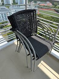 Black Outdoor Chairs Armchairs