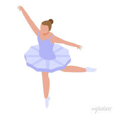 Ballet Performance Icon Isometric Of