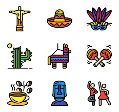 221 Free Vector Icons Of South America